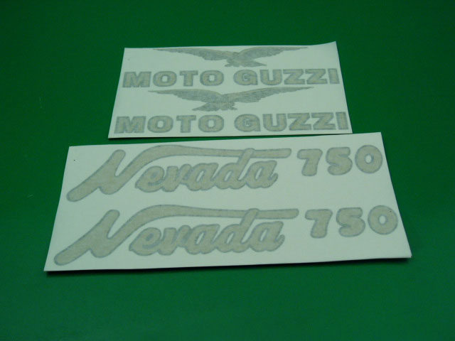 Moto Guzzi Nevada 750 blu adesivi @