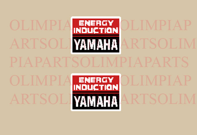 @ Yamaha Energy induction etichette @