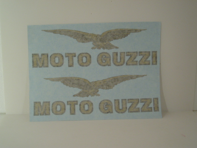 Moto Guzzi loghi cm 19