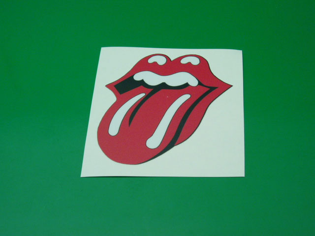 Adesivo lingua Rolling Stones cm 11