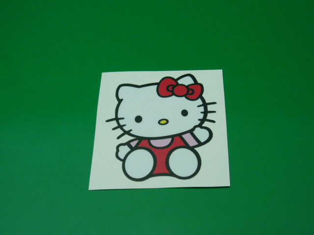 Hello Kitty adesivo cm 10