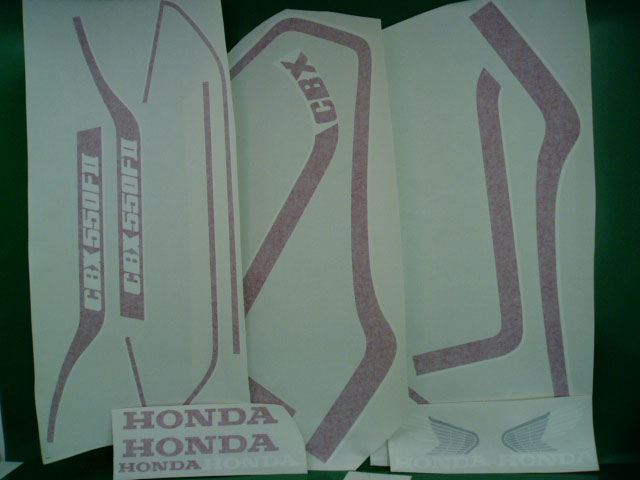 Honda CBX 550 FII adesivi @