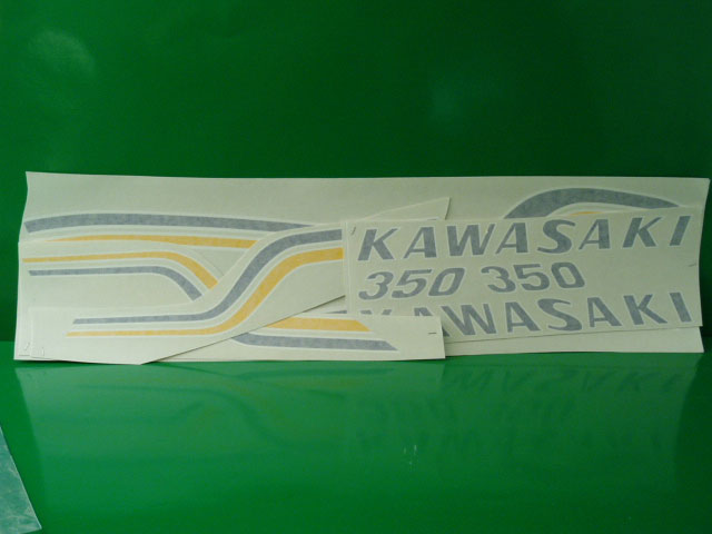 Kawasaki 350 adesivi @