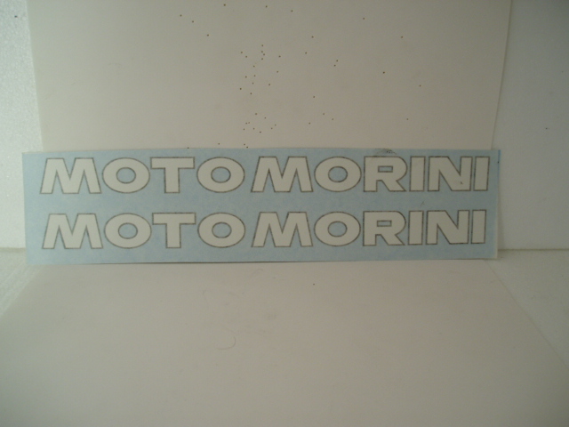 Moto Morini coppia adesivi serbatoio @