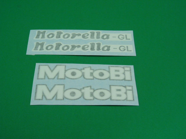 @ Motobi Motorella GL adesivi @