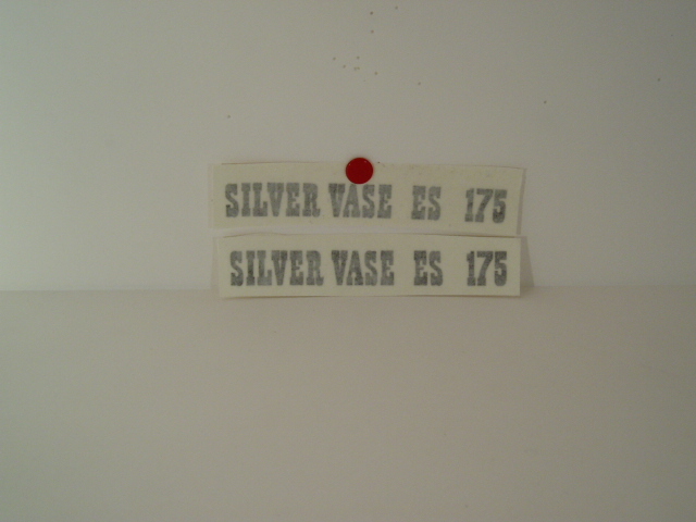 SWM silver vase ES 175 adesivi