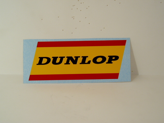 Dunlop adesivo @