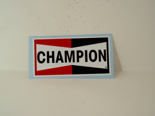 Champion adesivo 10 x 5
