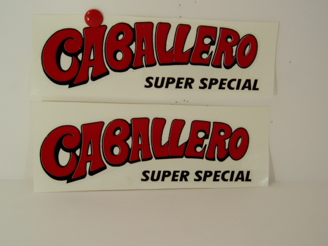 @ Caballero Super Special adesivi @