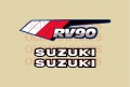 @ Serie adesivi Suzuki RV 90 @