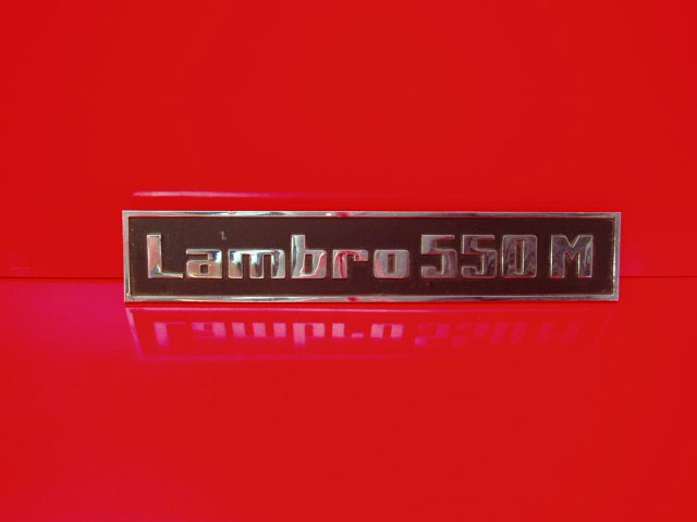 Scritta LAMBRO 550M