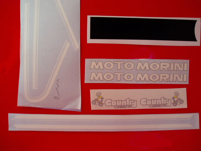 Moto Morini Corsaro Country adesivi @