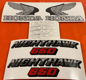 Honda Nighthawk 650 adesivi