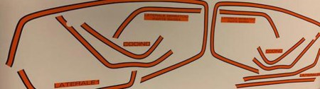 Laverda alpino 350 500 '78 adesivi @