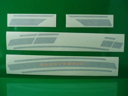 @ Serie adesivi Electronic ET3 @