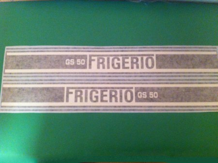 puch frigerio GS 50 adesivi @